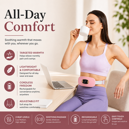 AirwayFlow Portable Cordless Heating Pad