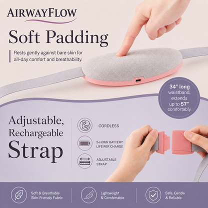 AirwayFlow Portable Cordless Heating Pad