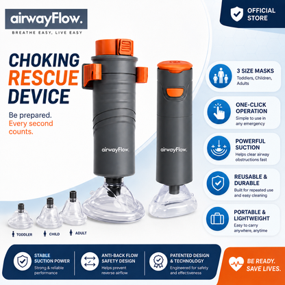 Airway Flow™ Choking Rescue Device
