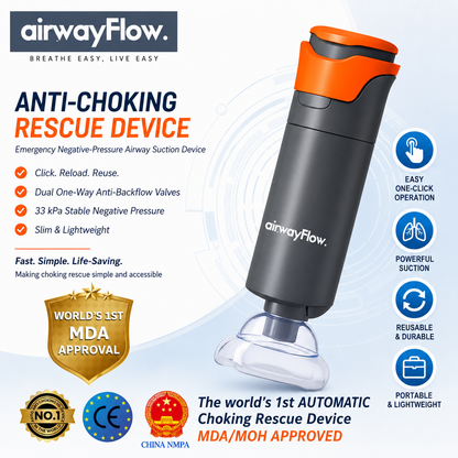 Airway Flow™ Choking Rescue Device