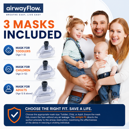 Airway Flow™ Choking Rescue Device