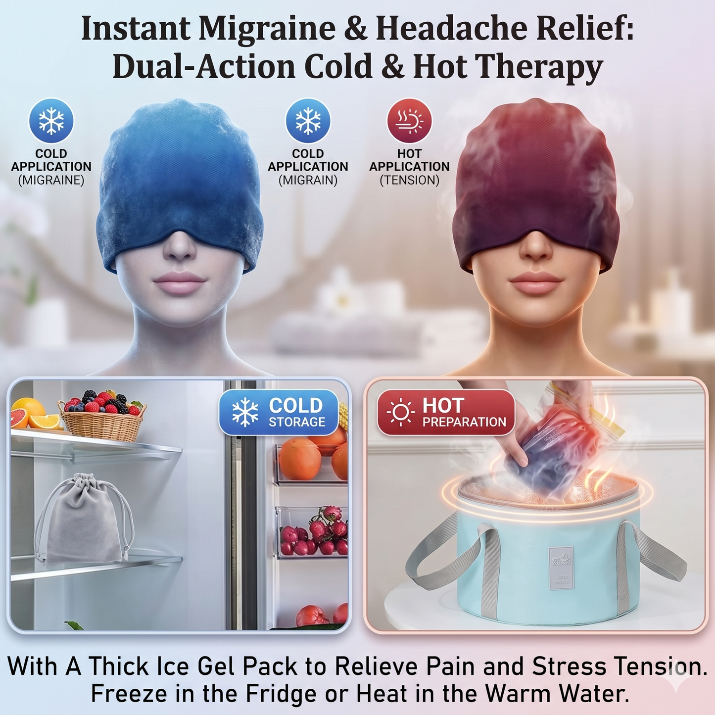 AirwayFlow Cooling & Warming Comfort Cap